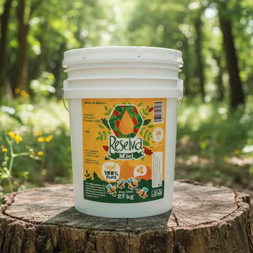 Miel de abeja orgánica Cubeta 27 kg Reselva