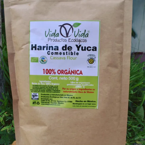 Harina de yuca orgánica